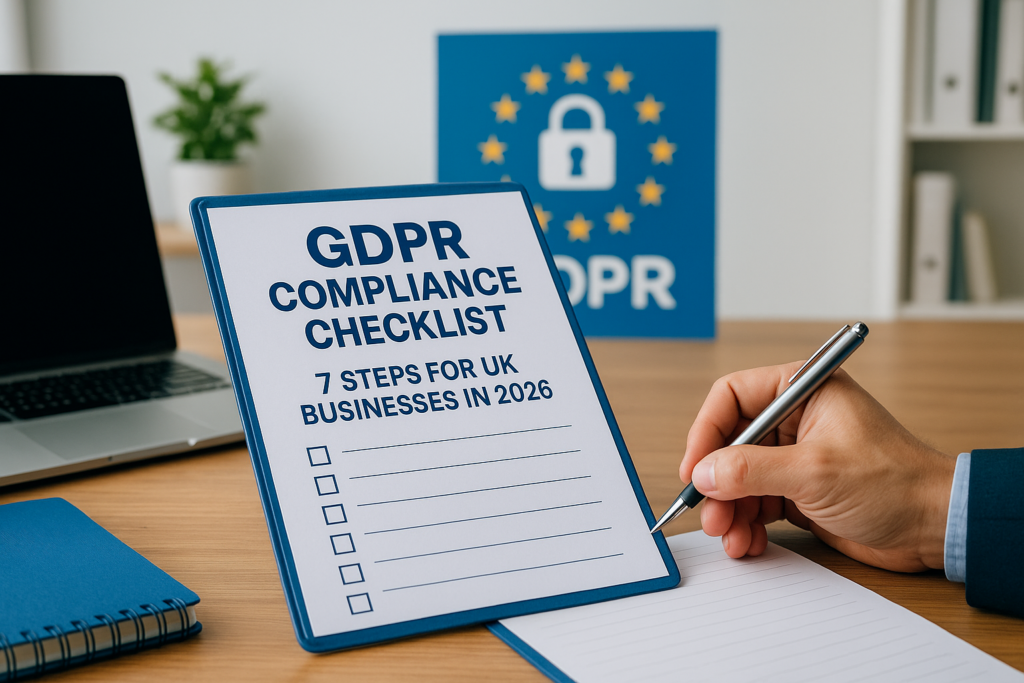 GDPR Compliance Checklist: 7 Steps For UK Businesses In 2026