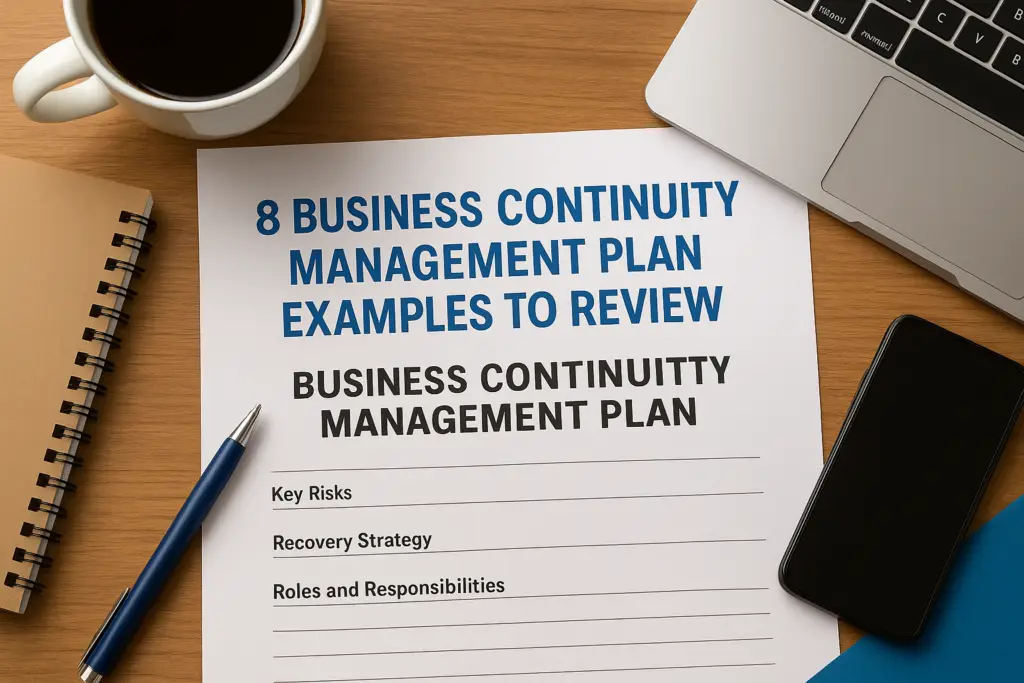 8 Business Continuity Management Plan Examples to Review
