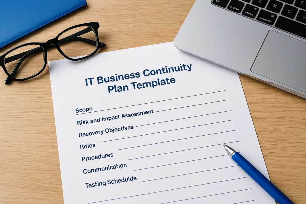 IT Business Continuity Plan Template: What to Include