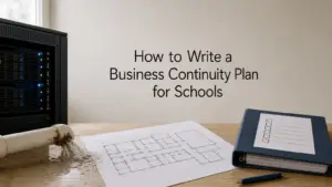 How to Write a Business Continuity Plan for Schools