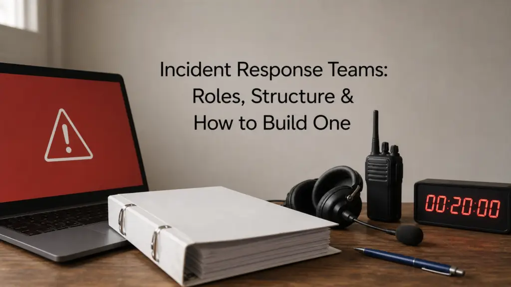 Incident Response Teams: Roles, Structure & How to Build One