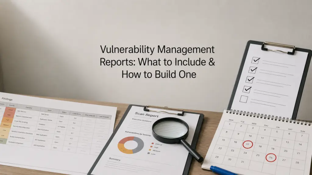 Vulnerability Management Reports: What to Include & How to Build One