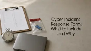 Cyber Incident Response Form: What to Include and Why