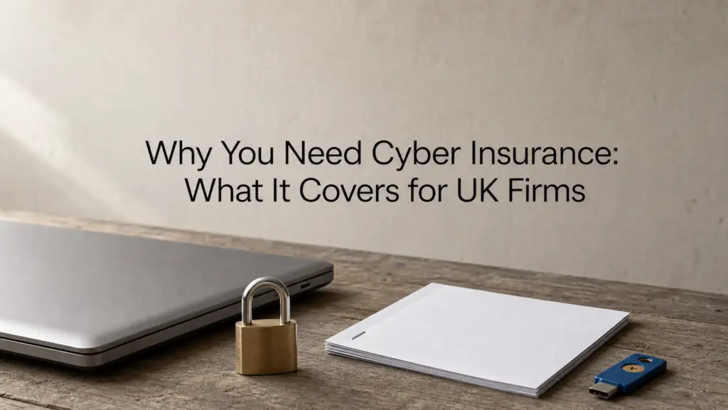 Why You Need Cyber Insurance: What It Covers for UK Firms
