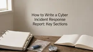 How to Write a Cyber Incident Response Report: Key Sections