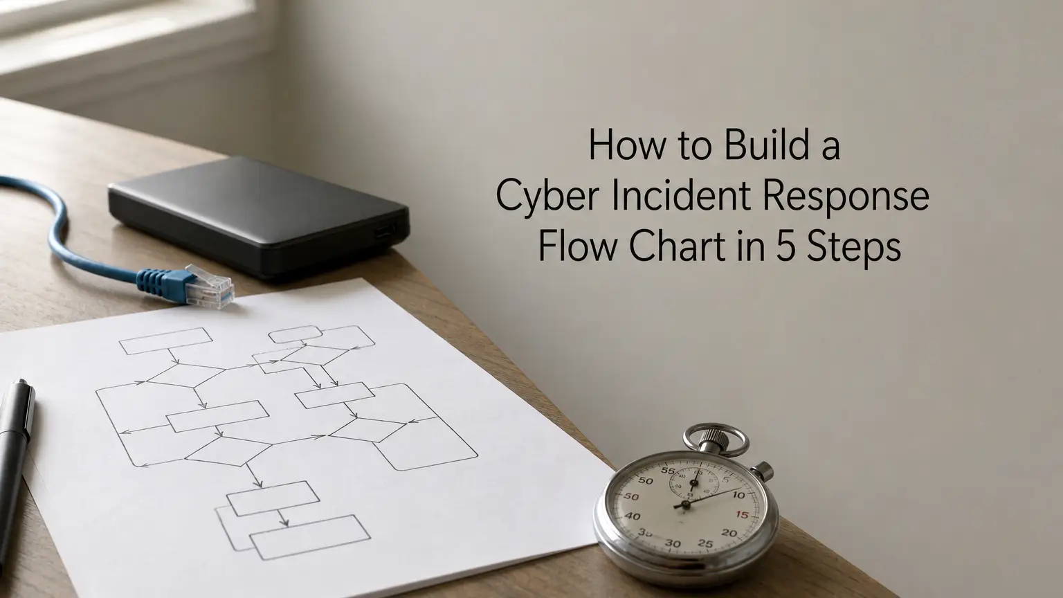 How to Build a Cyber Incident Response Flow Chart in 5 Steps